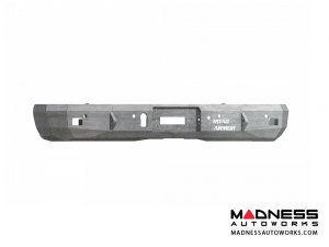 GMC Sierra 1500 Stealth Rear Winch Bumper - Raw Steel WARN M8000 Or 9.5xp - (2015-2019)